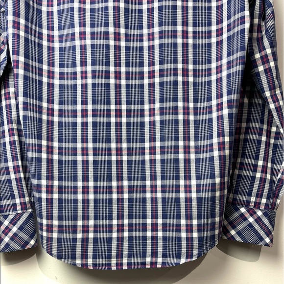 Benny Gold chambray plaid button up - Picture 11 of 16